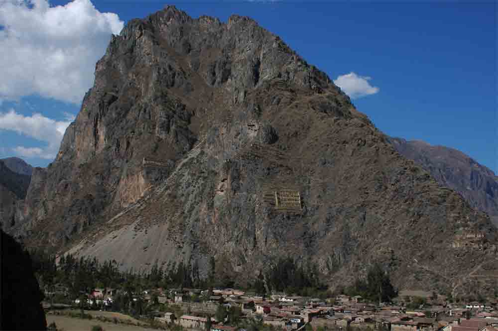 139 - Peru - Ollantaytambo, cerro Pinkuylluna